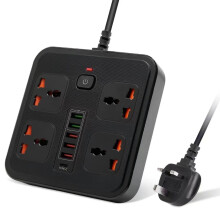 Extension Lead With USB Slots 4 AC Way Outlets,300