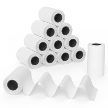 12 Rolls Instant Print Camera for Kids Refill Prin