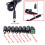JZK 9V 2A Power adapter with 8 Tips, 9 V Adaptor, 3