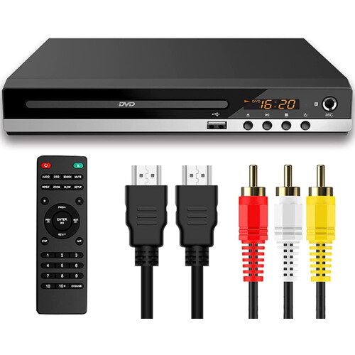 DVD Player for TV with HDMI Full HD 1080P USB Mult