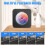 Portable CD Player for Home with Speakers - Blueto 4