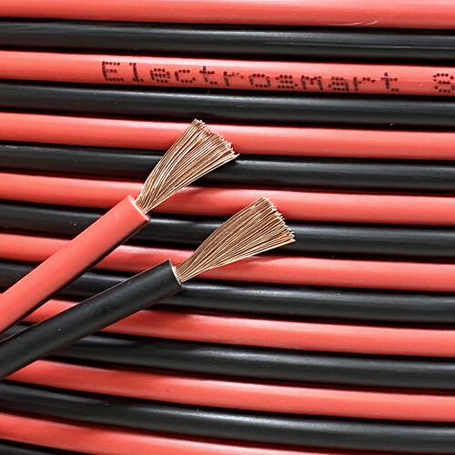 electrosmart 10m Red/Black 14AWG Multi Strand Spea 2