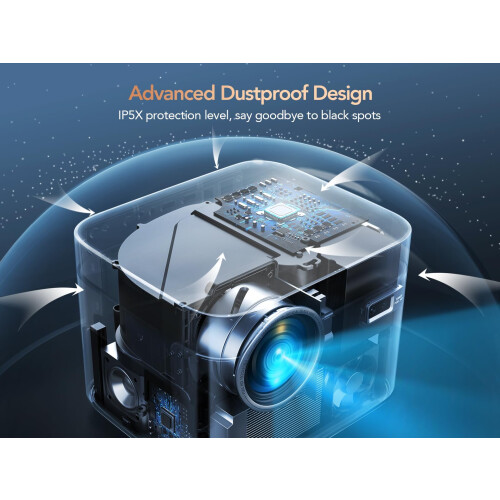 【Built-In APPs】Projector 4K Support, Smart Project 2
