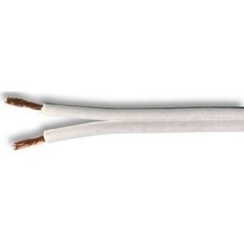 electrosmart 10m White Loud Speaker Cable Wire - M