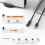 Cubilux USB C to TOSLINK Optical Audio Cable, Unid 2