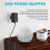 12V 15W Power Supply Charger for Echo Dot 3rd, 4th 2