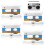 4 Pack Blank Cassette Tapes 60min, Recording MC-60 1
