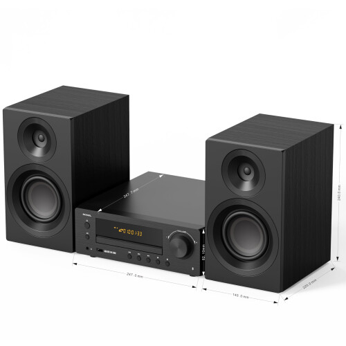 Roxel Roxel RCD-260BT Mini Hi-Fi System | All-Region DVD 1