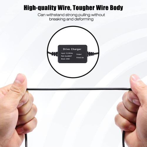 Gobesty Dash Cam Hardwire Kit, Nextbase Dash Cam H 2