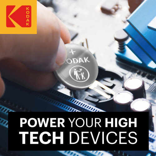 Kodak Kodak | CR2450 Batteries 10 Pack | Lithium 3V Coin 2