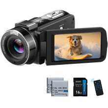 ORDRO Full HD 1080P 30MP Camcorder 18X Digital Zoo