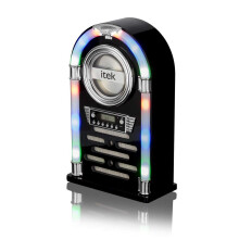 iTek Jukebox with CD Player, FM Radio and Bluetoot