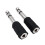 2 PCS Headphone Jack Adapter, 6.5mm Male to 3.5mm 1