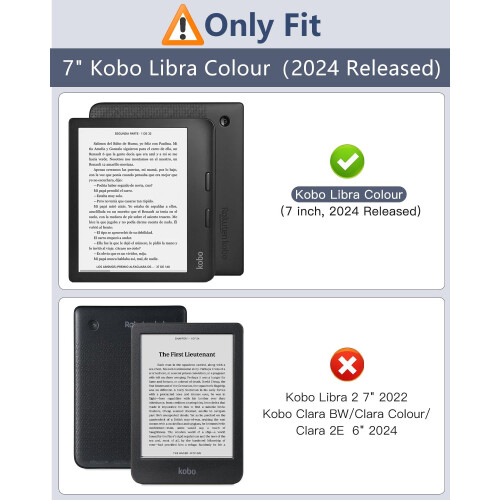 MoKo Case for Kobo Libra Colour 7" 2024 Release, U 1