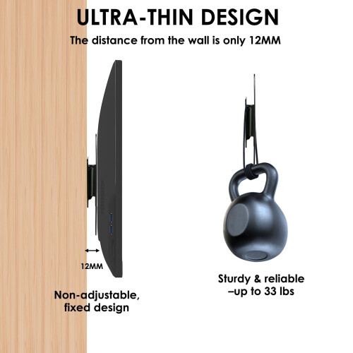 Monitor Wall Mount for 14-27“ TV Computer, Univers 2