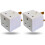 2 Way Double Plug Adaptor - Cube Electric Double A 1