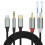 YIMATEECO RCA Cable, 3.5mm/USB Type C/Lightning to 1