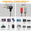 3.5mm to 2RCA Audio Cable 3M,Hanprmeee [Dual Shiel 5