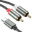 Froggen USB Type C to 2 RCA Audio Cable, USB C to 1