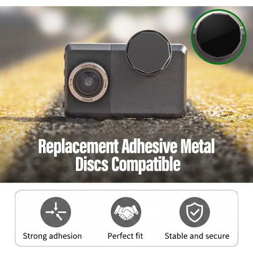 4-Pack Replacement Adhesive Metal Discs Compatible 2