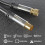 SAT/Aerial Cable with break-proof metal plugs – 1m 2