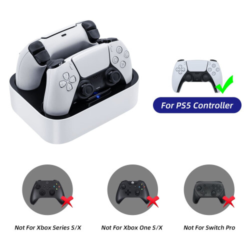 Mcbazel PS5 Edge Controller Fast Charging Dock, PS 1