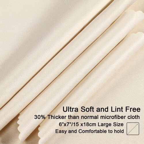 waka Microfibre Glasses Cleaning Cloth, Lint Free 1