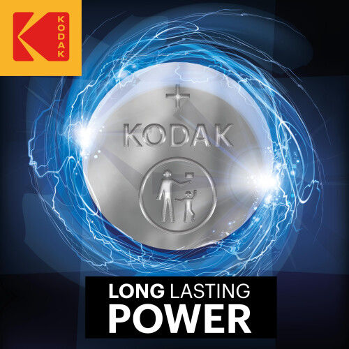 Kodak Kodak | CR2450 Batteries 10 Pack | Lithium 3V Coin 1