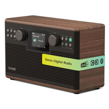 Pure Classic H6 Hi‑Fi Stereo Radio Tabletop Music