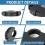 URAQT Waterproof Motorcycle USB Socket, 18W QC and 4
