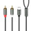 Froggen USB Type C to 2 RCA Audio Cable, USB C to 2