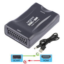 MISOTT Scart to HDMI Converter for TV, Scart Input