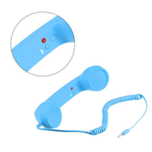sourcing map 3.5mm Retro Telephone Handset Telepho 2