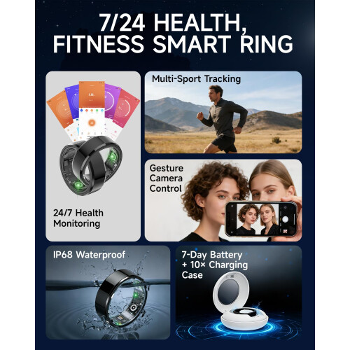 Takibird Ring S9, Smart Ring, Fitness & Activity T 1