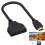 JeeGoWooss HDMI Splitter 1 in 2 Out Cable Adapter, 1