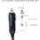 Dosanjh 12V Car Cigarette Lighter Plug Male Adapte 2