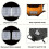 9 Pcs Clear Plastic Cell Battery Storage Case Hold 3