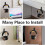 Headphone Hook Holder Hanger Mount,Headset Stand H 2