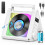 Greadio Portable CD Players for Home, 2 * 10W HIFI 1