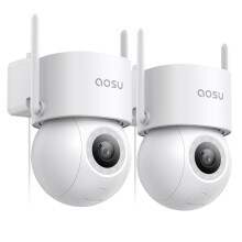 AOSU 2PACK 3K 5MP Outdoor Camera, Outdoor Security