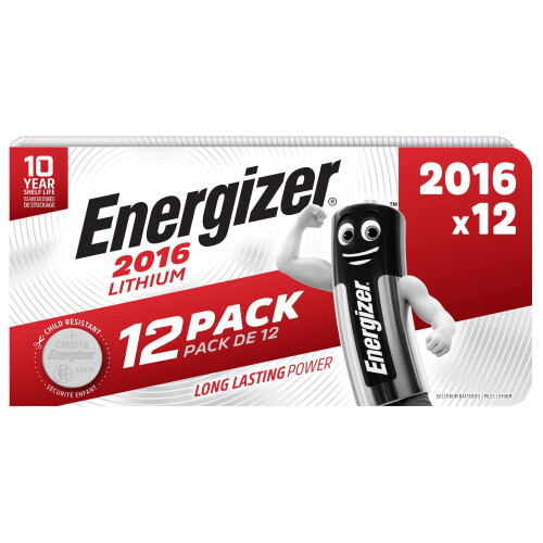 Energizer Energizer CR2016 Lithium Coin Cell Battery 3 Volt