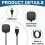 Yupaluz 2Pcs Charger for Fitbit Versa 4/Sense 2, c 3