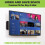 HIDEit Mounts Wall Mount for Sky Q Mini, Black Ste 3