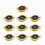 EEMB 10 PACK Tabbed CR1616 Battery with Solder Tab 1
