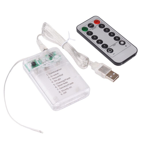 AA x 3 Enclosed Battery Holder with USB cable and