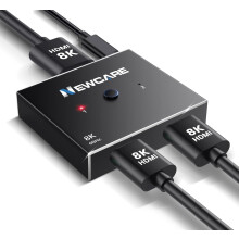 NEWCARE HDMI Switch 4K@120Hz, 8K@60Hz HDmi Bidirec