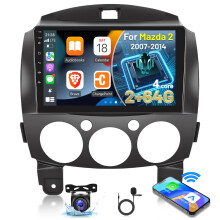 [2G+64G] Car Radio for Mazda 2 2007-2014, 9 inch T