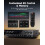 Donner Stereo Receivers, Premium 1000W Peak Power 6