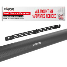 Sound Bass Arc Wall Mount Bracket, Black, Compatib