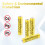 CICMOD AAA Rechargeable Batteries Ni-MH Solar Ligh 4